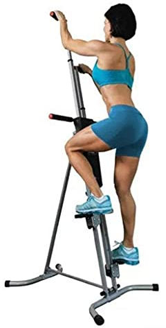 Vertical Climber, zusammenklappbares Cardio-Trainingsgerät, Treppensteiger, Ganzkörpertraining für Damen und Herren