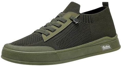 Zapatillas Hombre Verano Sin Cordones Calzado Barefoot Hombre Zapatos Deportivos Primavera Y Verano Hombre Transpirable Sin Cordones Color Sólido Sencillos Características: Zapatillas Hombre Color