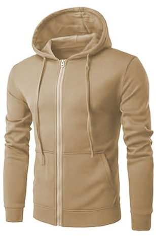 Bastwahl Hoodie Herren Reißverschluss Fleece Warm - Kapuzenjacke Hoodies Unifarbene Langarm Kapuzenpullover Sweatjacke Winter Hooded Sweatshirt Mit Tasche Und Kordelzug