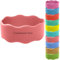 Personalized Custom Cup Sleeve, Food Grade Silicone Bottle Coffee Cup Sleeve, Heat-Resistant Reusable Mug Protector, Engraved Bottle Strips, Waterproof Handle Strap (Pink)