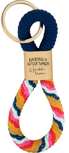 Schlüsselanhänger mit Motiv 'Kacktage'