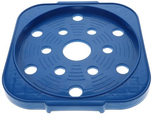 DECHOUS Support de Réservoir de Propane Mobile Plateau en Métal et roulettes Cuisine et Jardin, Porte-Bouteille de Gaz Robuste et Stable, 1 Pièce