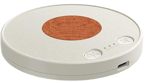 Haut-parleur d'oreiller sans fil, mini appareil privé, lecteur de musique de 6 pouces avec un design fin, gadget audio portable de construction compacte, accessoire de chambre à coucher facile à utili