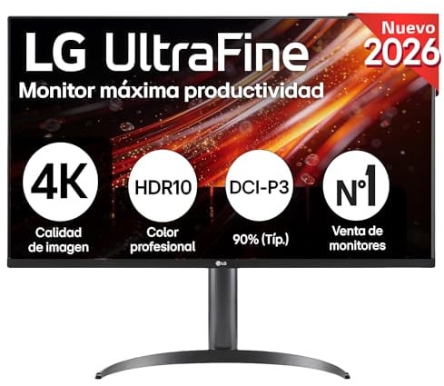 LG 32UR550K Monitor 32 Ultra HD 4K, 3840x2160, HDR 10, DCI-P3 90%, Speaker Stereo 10W, 60Hz, 4ms, FreeSync, HDMI 2.0, DisplayPort, Uscita Cuffie, Stand Pivot, Nero | DCI-P3 90%, UHD 4K (3840 x 2160), altezza regolabile, HDR10, HDMI 2.0, altoparlanti 5W x 2