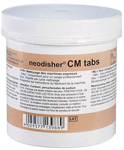 Neodisher CM tabs Reinigungstabletten für Espressomaschinen