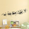 Peter Pan Tinker Bell Wandtattoos abnehmbare Kinderzimmer Karikatur Märchen Weihnachten Schlafzimmer Vinyl Aufkleber Wandbild Fenster Kinder Kinder Kunst