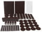 Filzgleiter set, 246-Teilig Matdom Filzgleiter Sortiment, Filzunterleger,9 Größen Möbelgleiter für Möbel, Stühle und Tische, Hochwertig und Langlebig