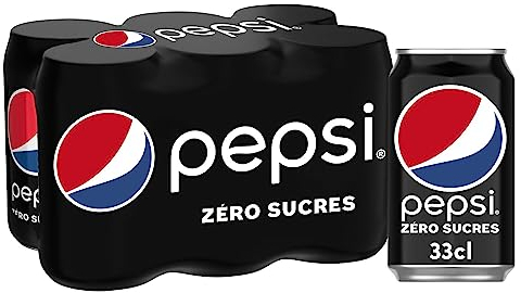 Pepsi Zéro 6x33cl [L'emballage peut varier]