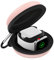 MoKo Funda de Transporte Compatible con Apple Watch Ultra/Ultra 2,Series 10-1/SE/SE2 y Airpods Pro/3/2/1 con Base de Soporte de Carga,Caja de Almacenamiento de Viaje Protectora Portátil,Oro Rosa