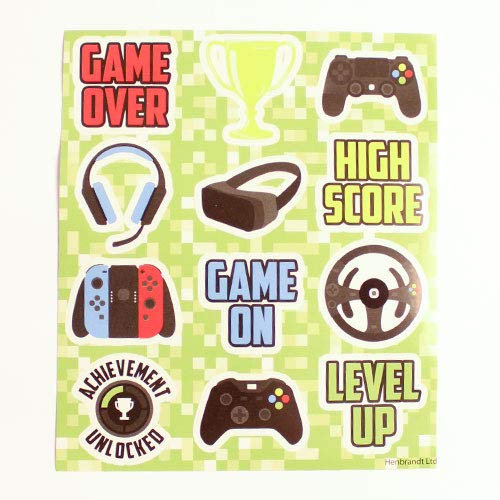 HENBRANDT Gamer Sticker Sheet
