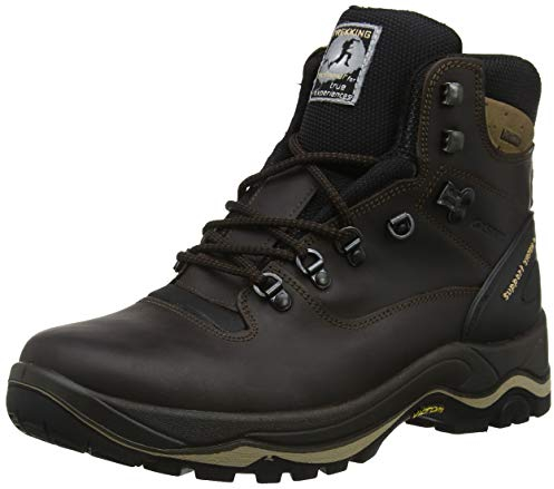 Grisport True Grip, Stivali da Escursionismo Alti Unisex-Adulto, Marrone V 15, 44 EU