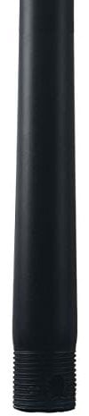 WAC Lighting DR36-MB Extension Ceiling Fan Downrod, 36 Inches, Matte Black