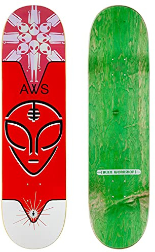Alien Workshop Hypnotherapy Skateboard Deck 8.375 inch Red