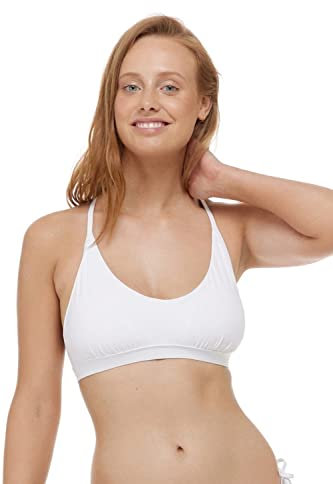 EIDON Women's Alexa D, Dd, E-Cup Bikini Top Swimsuit, Boracay