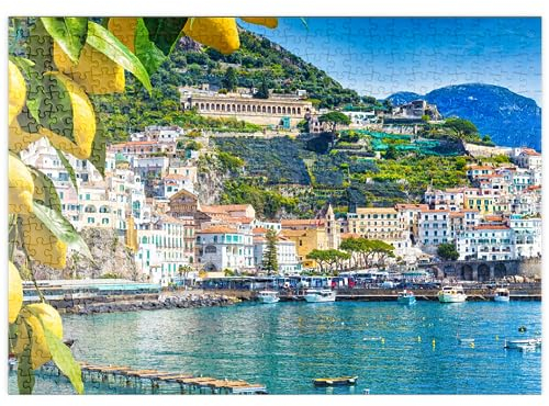 MyPuzzle Die Amalfiküste, Italien - Premium 500 Teile Puzzle - MyPuzzle Sonderkollektion von Puzzle Galaxy