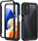 seacosmo Coque pour Samsung A14, Coque Galaxy A14 Antichoc Housse avec Protecteur d'écran, 360° Protection Étui Bumper Portable Robuste Intégrale Case Etui Coque pour Samsung Galaxy A14 4G/5G- Noir