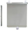 Suction cup roller blinds no drilling,blackout curtains,automatic retractable roller shades,temporary privacy blinds for doors and windows,bedrooms and balconies,UV protection,Grey-58x125cm/23x49in