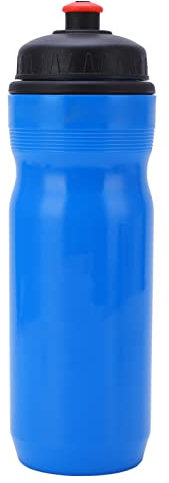 Serlium Wasserflasche Sport, Wasserflasche LDPE Tragbares Mundstück Design Sportkessel Zum Reiten Im Freien Fitness(Blau)