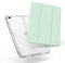 Mcku Bear Funda para iPad Air 5ª generación 2022, iPad Air 4 funda 2020 de 10,9 pulgadas, iPad Air 2022 funda con soporte para bolígrafo, transparente transparente carcasa rígida trasera para iPad Air