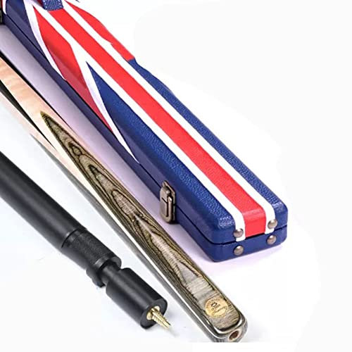 SchAan Billard Queue Set Snooker cue Snooker Billard Queue 145CM Billardqueue Kleiner Kopf durch Stange 3/4 Split Queue 17-18OZ(Color:5,Size:9.5mm)