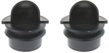 2er-Set Kicker-Einstiegsschalen, Tischfußball, Tropfeneingang, Ballwerferloch