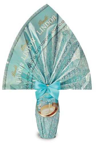 Uovo di Pasqua - Uovo Lindor Cocco 360g doppio strato con adesivo Zeus Party