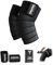 BREAKING LIMITS Rodilleras para levantamiento de pesas, rodilleras para hombres y mujeres, correas de rodilla para sentadillas, levantamiento de pesas y levantamiento de potencia, rodilleras para