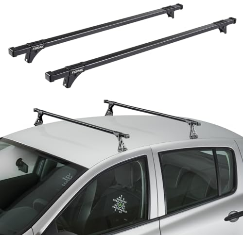 Firrak Fahrzeugspezifischer Stahl Dachträger für BMW 3er E46 Coupe 2000-2006