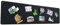 STALFORM Magnettafel Schwarz 80x22 cm aus Edelstahl Magnetwand Pinnwand Magnetisch Groß Magnetboard Küche, Büro, Kinderzimmer