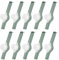 10 Pezzi di Clip di Chiusura con Dispenser, Chiusure per Sacchetti, Clip per Buste, Chiusure per Sacchetti, Dispenser per Snack, Chiusura e Erogatore per Borse Alimentari e Sacchetti per Congelati