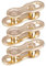 GMBYLBY 3Pairs Bicycles Reusable Bike Chain Link Connector For 8 11 12 Speed Chain Quick Release Chain Link