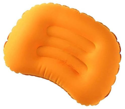 WOONEKY Almohada Inflable Viaje Almohada Hinchable para Oficina Cojín Portátil