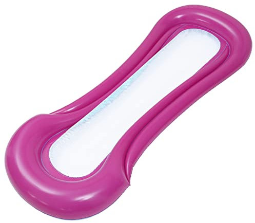 TOYANDONA Filet Gonflable Hamac Floas Lit De Natation Salon Gonflable De Plage Lit en Filet Aéré Salon Flottant Tapis De Natation Aéré Tapis De Natation Gonflable Lit De Piscine Pliable Lit