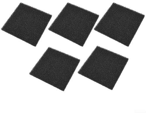 Filtri in spugna con carbone attivo ad alta densità, confezione da 510, adatti per applicazioni personalizzate e casi d'uso (5PCS)