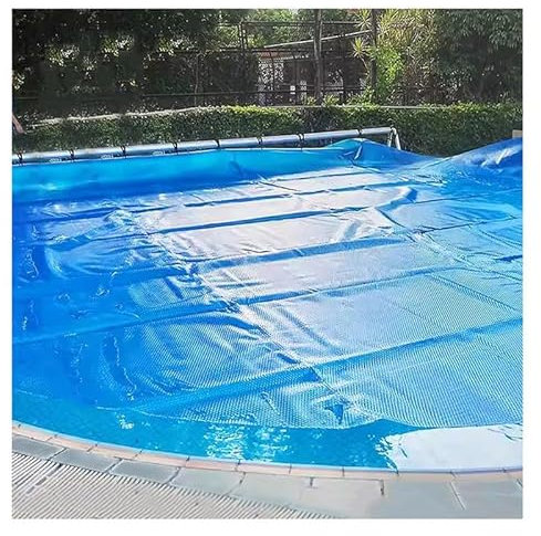 PFCDZDU Cubiertas para Piscinas Mantas, Circulares Enterradas sobre El Suelo Piscinas Alfombras, Térmicas Flotantes Cubiertas para Jacuzzis Spring SPA(23.0FT(7M))