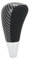 Gear Stick Schaltknauf Für Lexus IS GS LS RX ES Automatische Schaltknauf Leder Shifter Hebel Stick Auto Schalthebel(Carbon With Hole)