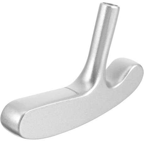 Sosoport Golf Club Putter Head Zinc Alloy Double-sided Golf Heads Silver Repair Accessory Maintenance Replacement