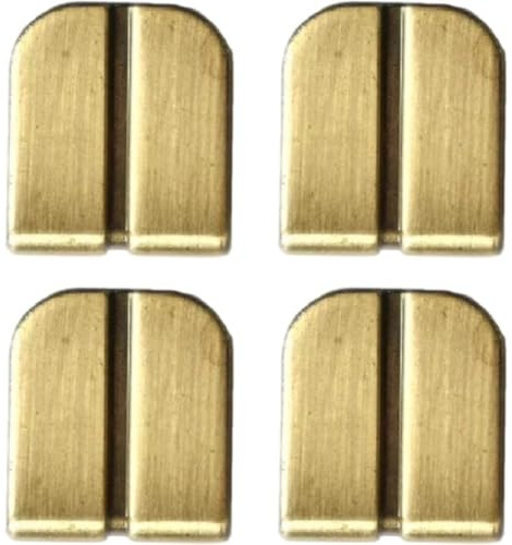 Fituenly 4 Stück Eisenkordelenden, Bucheckenschutz, Antiker Clip-kantenschutz Für Notizbuch, Album, Vintage-fotoecken, Aktenecken, Dekoratives Zubehör