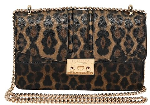 SEIDENFELT Damen-Sadle-Bag ROROS Flap-Bag-leo brown