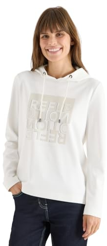 Damen Hoodie Shirt mit Folienprint