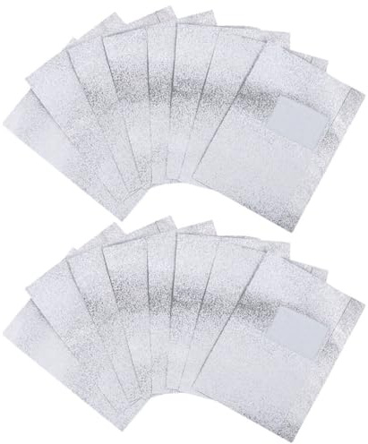 HOOTNEE 100 Stück Gel Entferner für Nägel aus Aluminiumfolie mit Polierentferner Pads und Flexiblem Design für Professionelle Maniküre und Zuhause