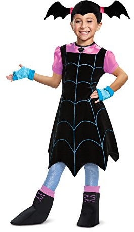 Deluxe Disney Vampirina Girls Costume (Small 4-6X)