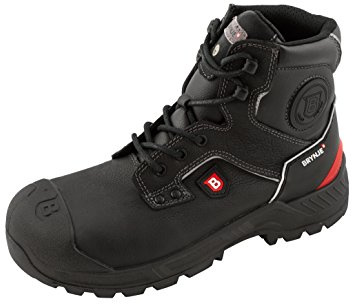 Brynje 413 Supporter S3 SRC Arbeits- Sicherheitsschuh - Ideal für Schwerindustrie, Baugewerbe und Handwerk - Gr. 42
