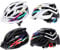 meteor Cycling Helmet Comfortable Lightweight Breathable Helmet Safety Protective Unisex Bicycle Bike Hover Board Inline Skate Scooter Helmet Adjustable Shimmer - S(52-56 cm, 20,4-22 inch)