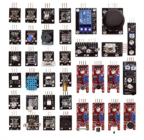 BerryBase 36-teiliges Universal Sensor Kit für Arduino und Raspberry Pi in Kunststoffbox