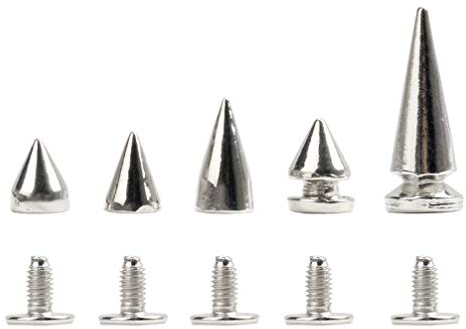 20stücke Cone Spike Schraubnieten Für Diy Handwerk Runde Stifte Für Schuhe Taschen Gürtel Und Kleidung Punk Leder Dekoration
