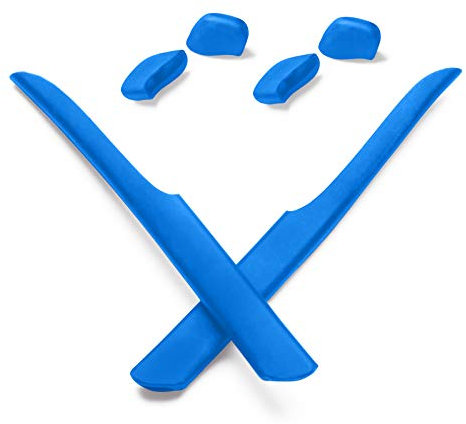 Mryok Replacement Earsocks Nosepieces Kits for Oakley Fast Jacket XL Sunglass - Sky Blue