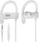Avantree E171 Sport Bügel-Kopfhörer mit Mikrofon, Kabelgebunden Laufen Kopfhörer Ohrhörer mit Über-Ohr Haken, Running in-Ear Headset mit Ear Clips für Gym Ausarbeiten Workout Fitness - Weiß