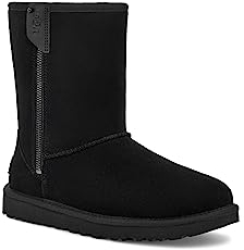 UGG Damen Ashton Lace Up Stiefel, Glitter Black, 36 EU