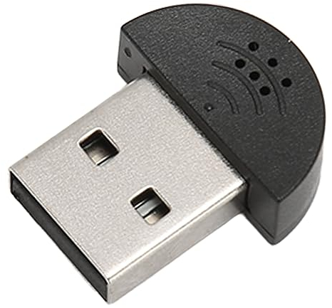 Goshyda USB-Mikrofon, 360 Grad Omni Direktion Ale Plug-und Play-Taschen-Mic, für Internet-Video Konferenzen, die Online-Spiele Aufzeichnen